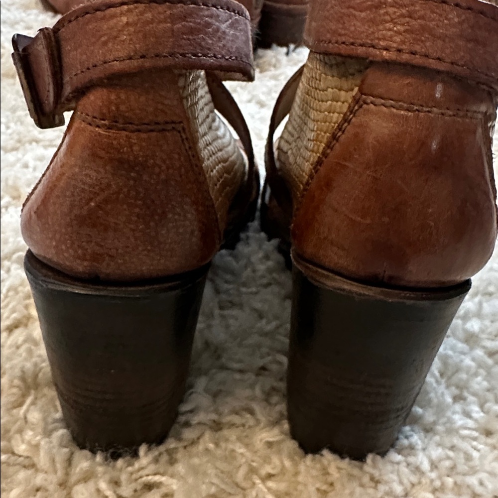 FREEBIRD Rattl heeled open toe boots 9 - Picture 5 of 9